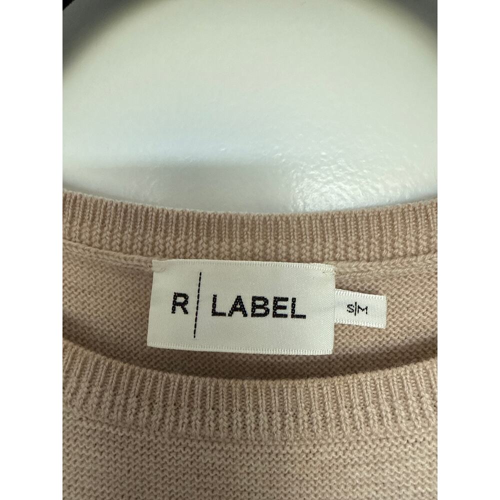 The Reset R Label Essential Pullover Sweater in Macadamia, S/M - Picture 3 of 5
